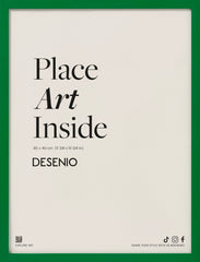 Green picture frame, 12 x 16 in