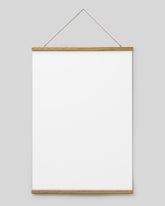 Poster hanger oak 28 in, magnet fastener