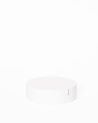 Poster Stand White Circular