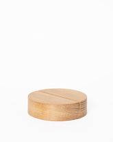 Poster Stand Oak Circular