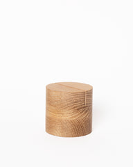 Poster Stand Oak Cylinder