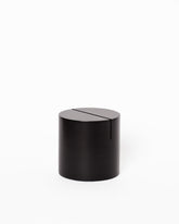 Poster Stand Black Cylinder