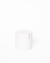 Poster Stand White Cylinder