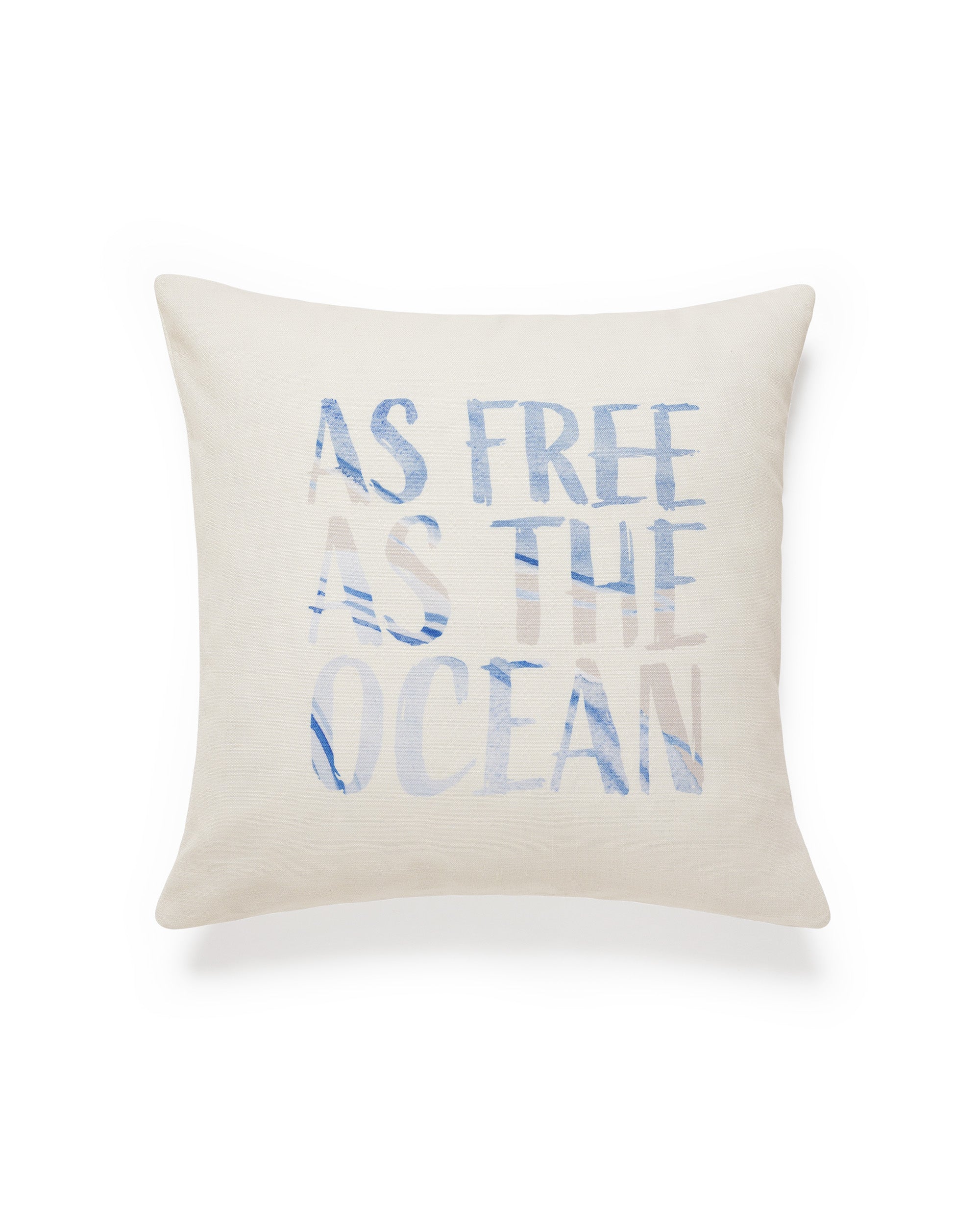 As Free as the Ocean Cushion Cover