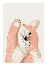 Flirty Fox Print