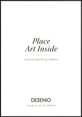 Metal frame Black, 28 x 39 in