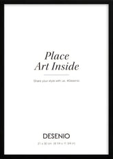 Metal frame Black, 8 x 12 in