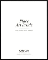 Metal frame Black, 16 x 20 in