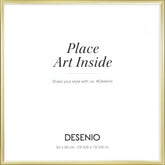 Picture frame gold, 20 x 20 in