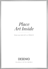 Picture frame Silver, 28 x 39 in