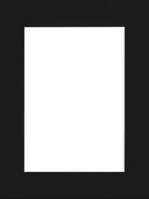 Mat board black, 12” x 16” in