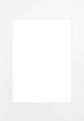 Mat board white, 28 x 39 in