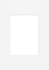 Mat board white, 8” x 12” in