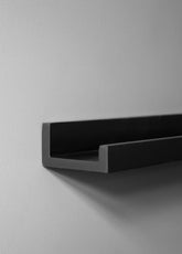 Black picture ledge 28 in