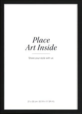 Black picture frame, 8 x 12 in