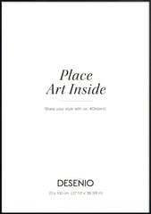 Metal frame Black, 28 x 39 in