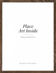 Dark Oak Frame, 12 x 16 in