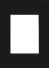Mat board black, 8 x 12 in