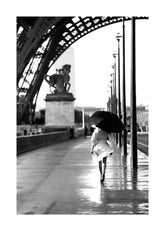Walking in Paris Print