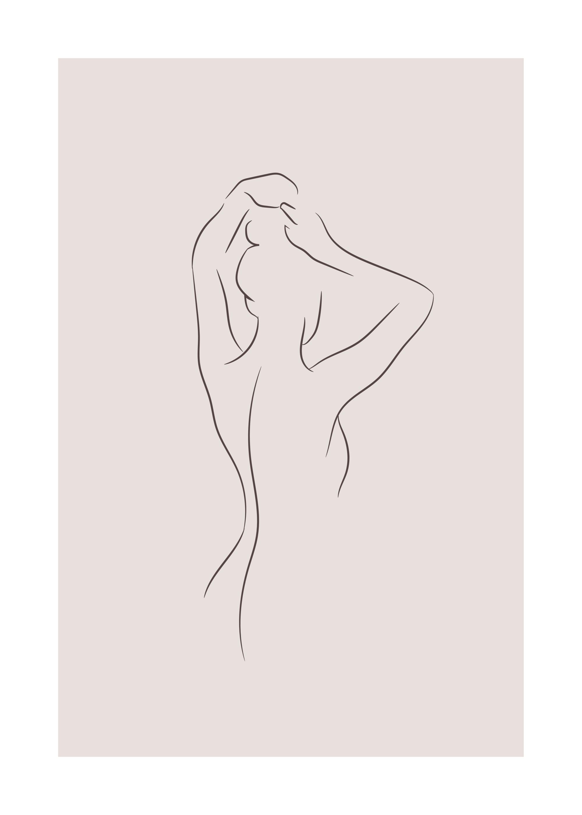 Simple Lines No1 Print