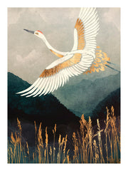SpaceFrog Designs - Elegant Flight Print