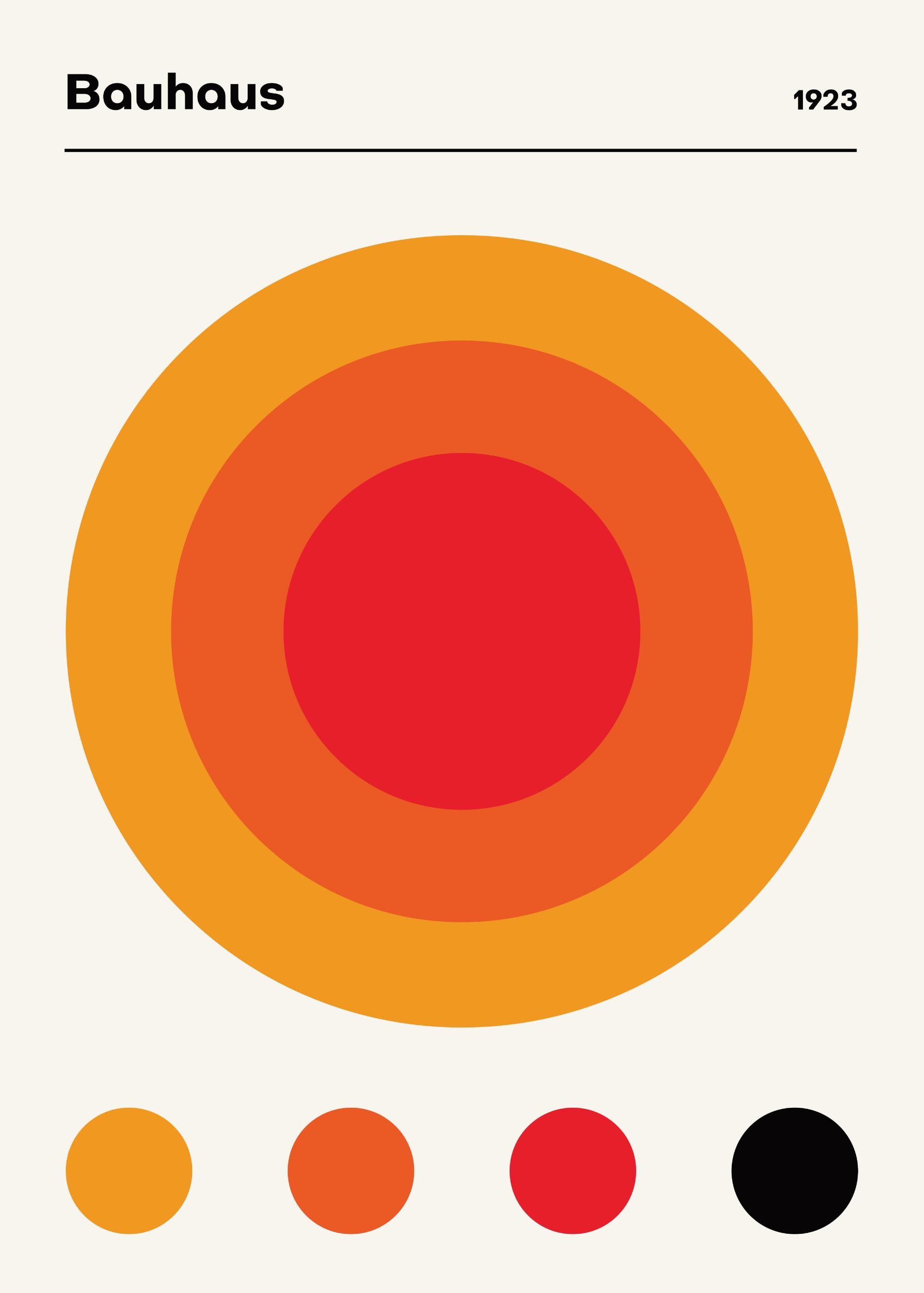 Bauhaus 1923 Print