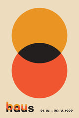 Bauhaus Circles Print