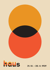 Bauhaus Circles Print