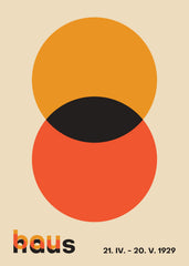 Bauhaus Circles Print