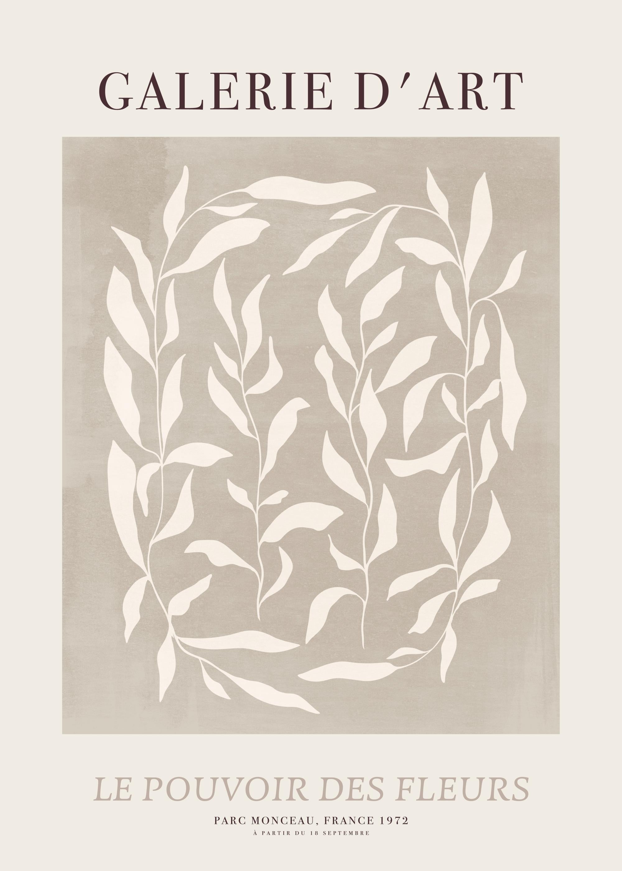 Le Pouvoir des Fleurs No1 Print