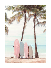 Surfboards Print