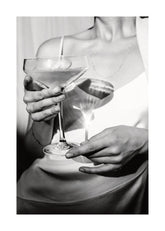 Drinking Champagne Print