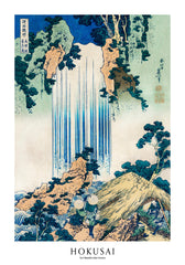 Hokusai - Yoro Waterfall in Mino Province Print