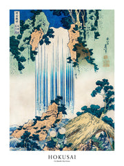 Hokusai - Yoro Waterfall in Mino Province Print
