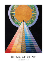 Print - Altarpiece, No.1 by Hilma af Klint