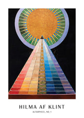 Print - Altarpiece, No.1 by Hilma af Klint