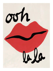 Red Lips Print