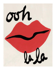 Red Lips Print