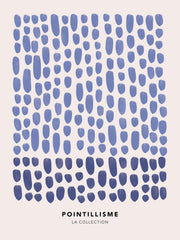 Dots in Blue No1 Print