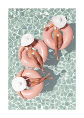 Pool Day Print