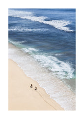 Dogs on Beach Print