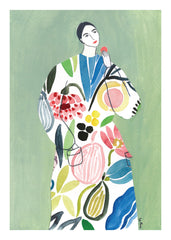 La Poire - Pear Coat Print