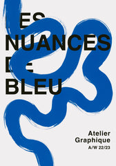 Les Nuances de Bleu Print