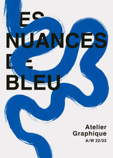 Les Nuances de Bleu Print