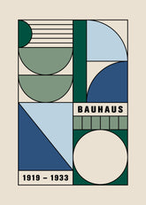 Bauhaus Composition Print