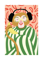 Bananas Forever Print