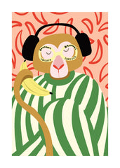 Bananas Forever Print