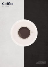 Graphical Coffee Print