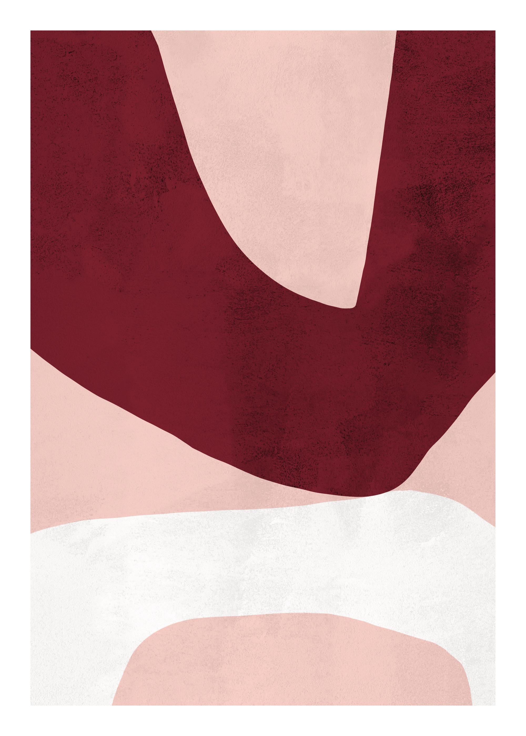 Asymmetrical Shapes No2 Print