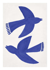 Bluebirds Fly Print